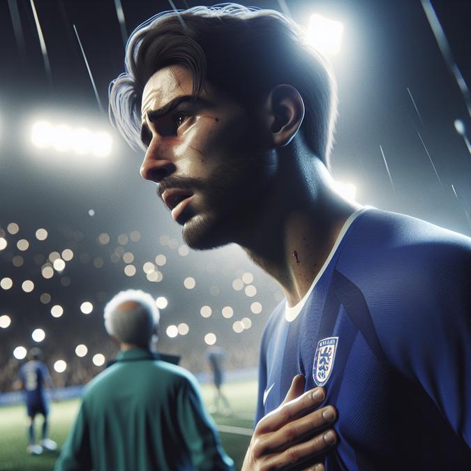 Marc Cucurella memegang hamstring saat cedera bersama Chelsea