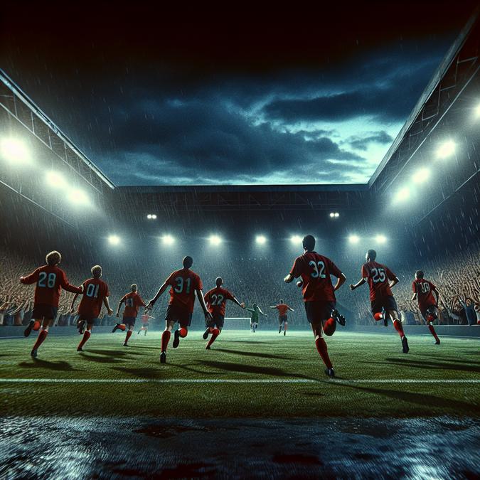 Wrexham merayakan gol penentu dalam perjuangan menuju Premier League